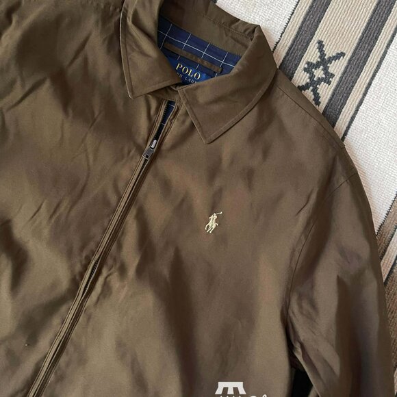NWT Polo Ralph Lauren Men Classic Harrington Jacket – Brown - Picture 4 of 7
